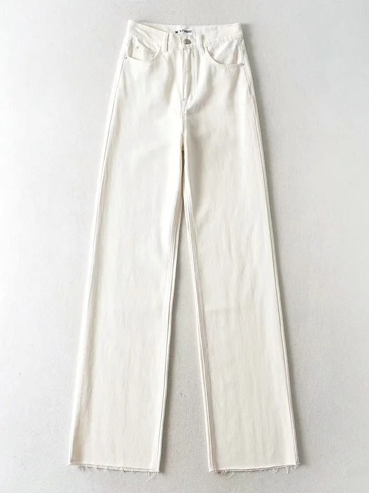 Harajuku Boyfriend Long High Waist Baggy Jeans