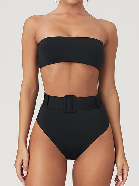 Yacht Party High Waist Bikini