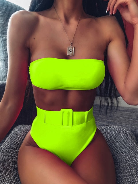 Yacht Party High Waist Bikini