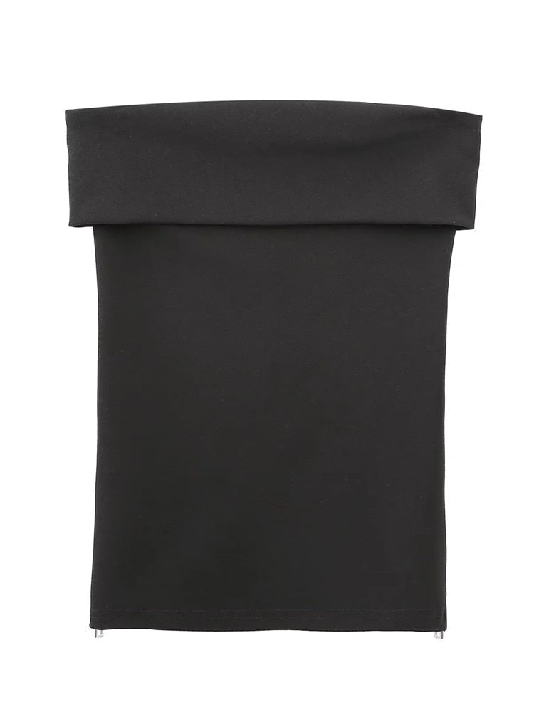 Modern Off Shoulder Corset Sleek Tube Top