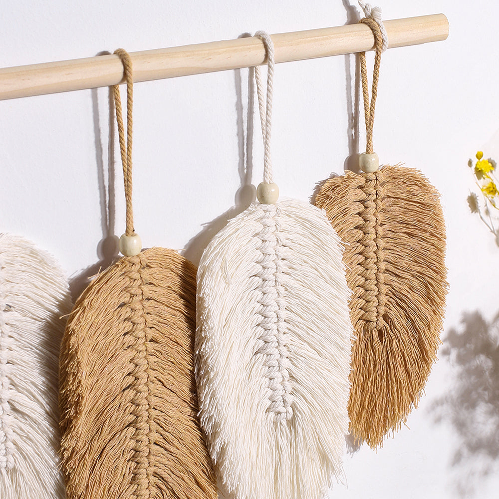 Leaf Macrame Wall Hang Decor