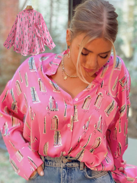 Travel Printed Blouse